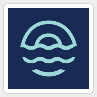 Oceanside California Logo Sticker